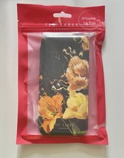 Ted Baker Floral Apple iPhone 16 Pro Phone Folio Case Mirror Inside Brand New