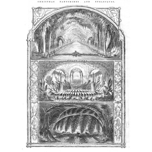 Victorian christmas pantomimes - victorian,