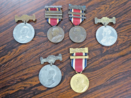 Antique the king medal - x6,