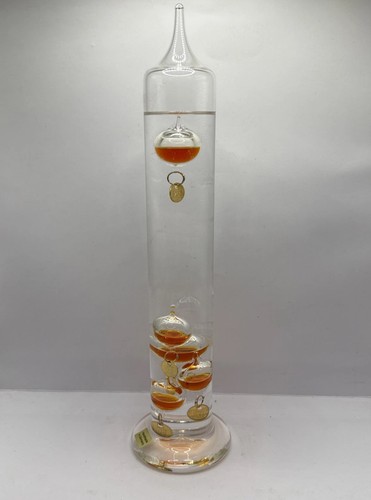 Galileo thermometer large tall - galileo,