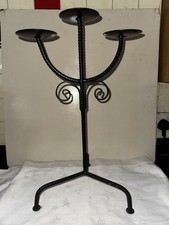 Vintage Black Wrought Iron
