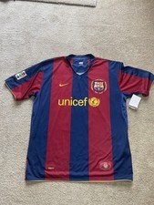 Thierry Henry Signed FC Barcelona 2007/08 Home Shirt – 50th Anniversary Camp Nou