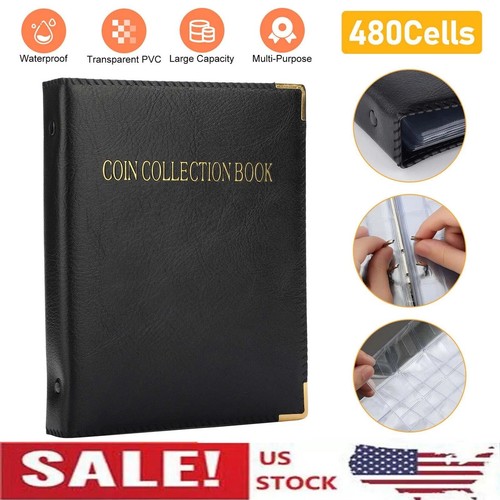 480 pockets coin collection - coin,