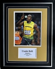 Athletics Usain Bolt  Signed
