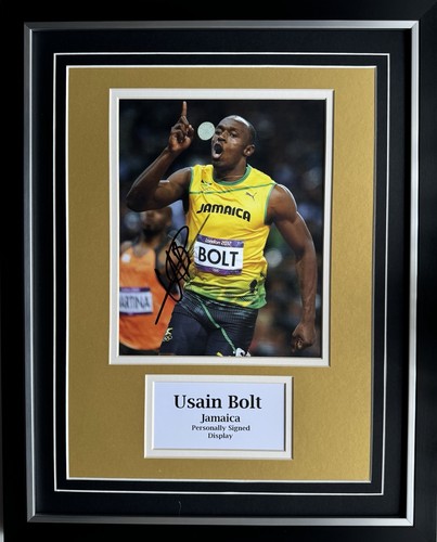 Athletics usain bolt signed - athletics,