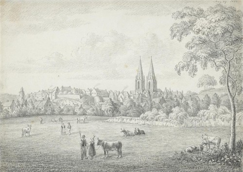 Saint france 1833 antique - saint-lo,