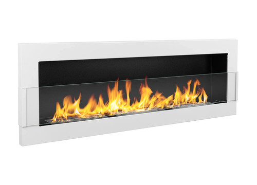 120cm white wall mounted - 120cm,