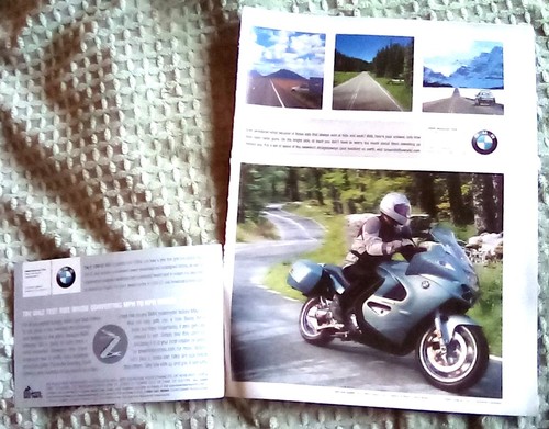 2003 bmw 1200 print ad - k, gt