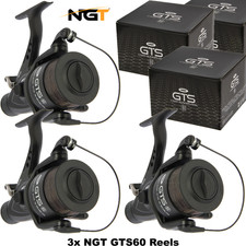 3x NGT GTS 60 Carp Fishing
