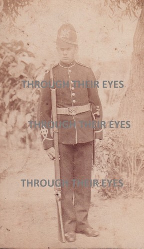Original cdv photo - photo, soldier