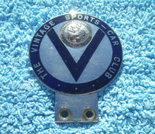 ORIGINAL 1960s VINTAGE SPORTS CAR CLUB BADGE~MARPLES&BEASLEY TRIALS/RALLY EMBLEM