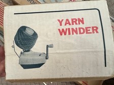 Vintage Red Beige Yarn Winder