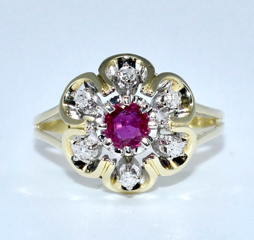 Ruby ring brilliant - 0.25,