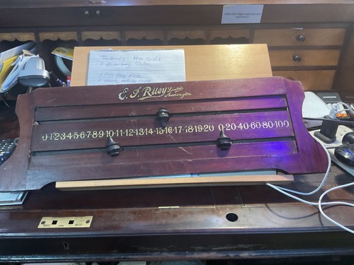 Vintage old riley wooden - riley,