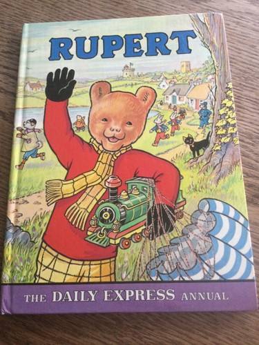 Vintage rupert the - rupert, annual