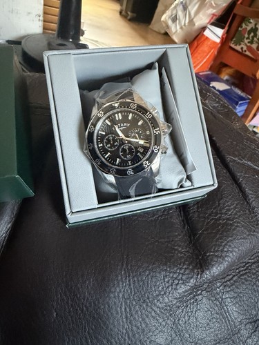 Rotary men chronograph black - men's,