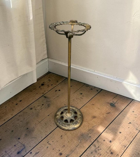 Antique art deco ashtray stand - antique,