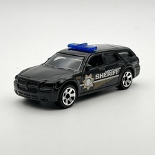Matchbox Dodge Magnum Sheriff Black 2012 1:68 Diecast Car [11j]