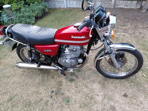 Kawasaki z200 1983 - kawasaki,