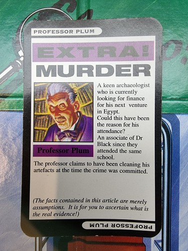 Cluedo 1996 detective - cluedo,
