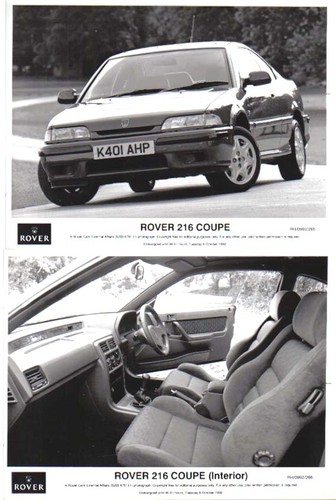 Rover 216 coupe - rover, 2