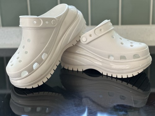 Crocs white mega crush - crocs,