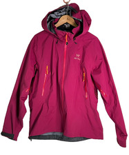 EUC Arc'teryx Womens Beta AR Jacket Gore Tex Pro Fuschia Hot Pink XL ($650)