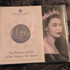 2022 £5 Platinum Jubilee HM