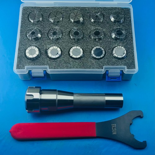 Er25 collet chuck suit - r8,