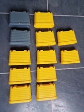 12 x TOMY Trackmaster Yellow Grey Bridge Track Support Thomas Tank Engine Risers