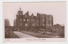 RP P/C  HATFIELD HOUSE, EAST FRONT, HATFIELD, HERTFORDSHIRE. 1914