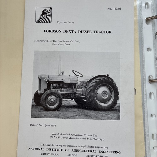 Fordson dexta diesel tractor - ,