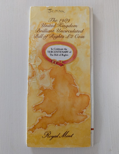 Royal mint 1989 united - mint,