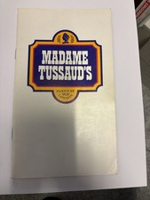 Vintage Wax works Madame Tussauds magazine/guide booklet 1974 Baker ST London