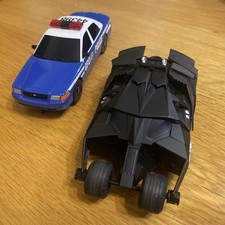 Scalextric Sport Limited Edition Batman Tumbler And Police Car. Hardly used.