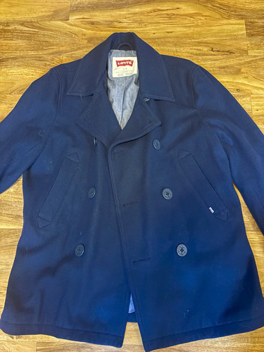Levi men navy wool pea - navy,