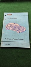 Ford Technicians Product Training Fiesta RS Turbo   CG7319 GB 3/90