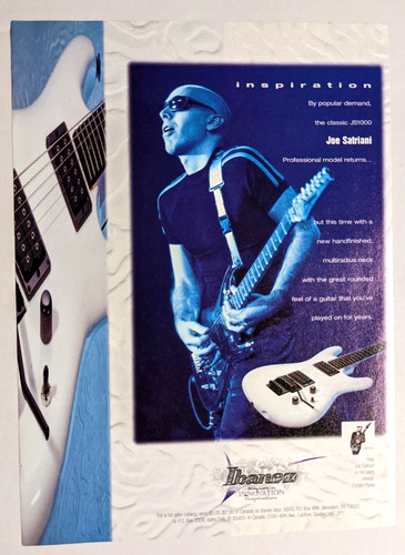 Joe satriani 1998 - satriani, crystal