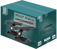 Roof rack Cross Bars for Ford S-Max 06-15 Fixpoint Steel black 165cm