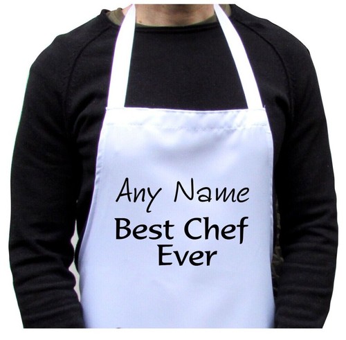 Personalised apron best - apron, chef