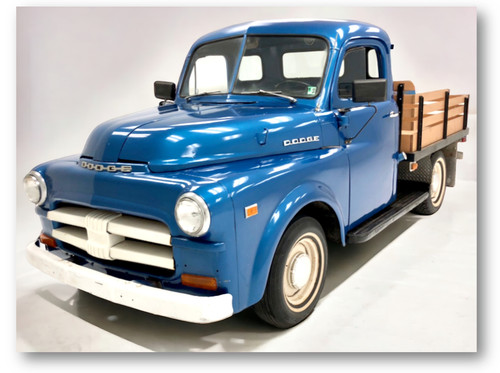 1950 dodge flatbed pickup - dodge,