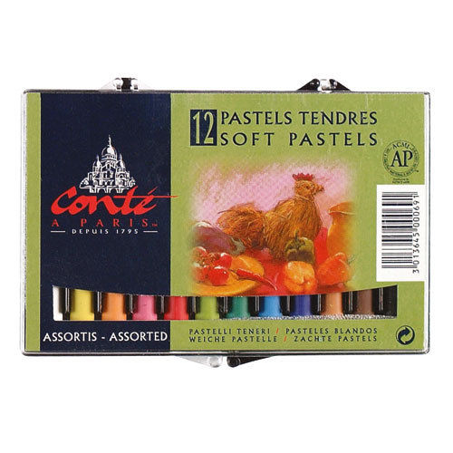 Conte soft pastel set - conte,