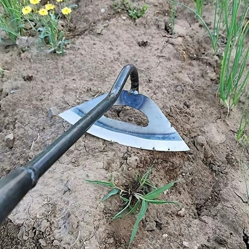 Durable steel hollow hoe - steel,