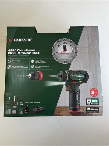Parkside 12v cordless drill - parkside,