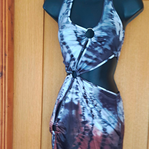 Shein tie dye cut out - shein,