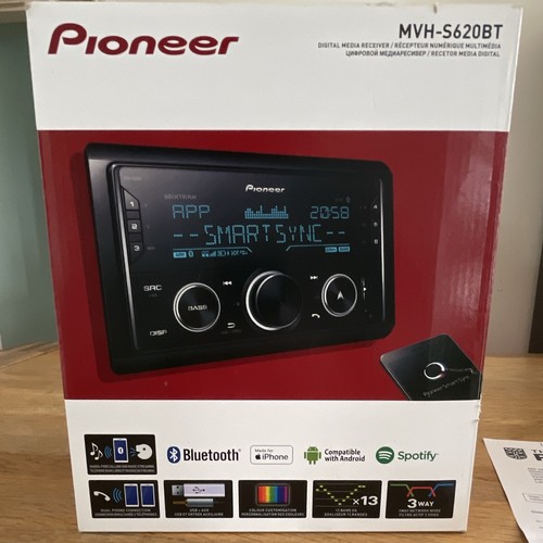 Pioneer mvh s620bt double - mvh-s620bt, din