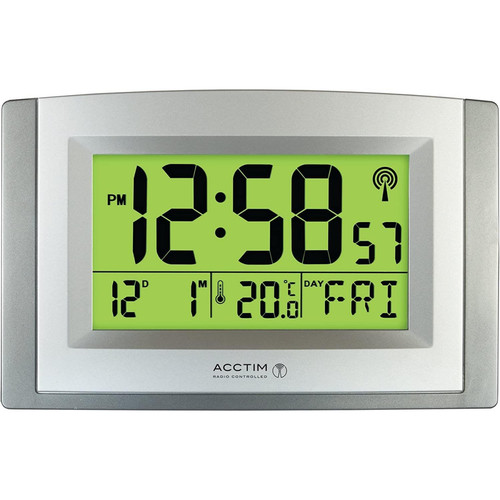 Controlled silver wall radio - wall,