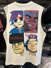 Gorrilaz Band Graphic vest Top
