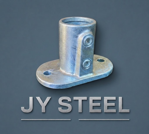 Galvanised key clamp - galvanised, base