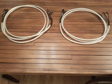 Argento Silver 3m bi-wire speaker cables pair, factory terminated